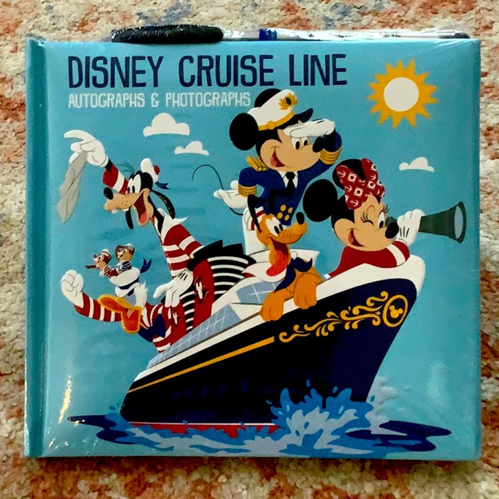 Disney cruise line autographs, and photo book brand new sealed with pen
